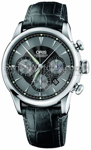 Oris Artelier Chronograph 676 7603 40 54 LS - Click Image to Close